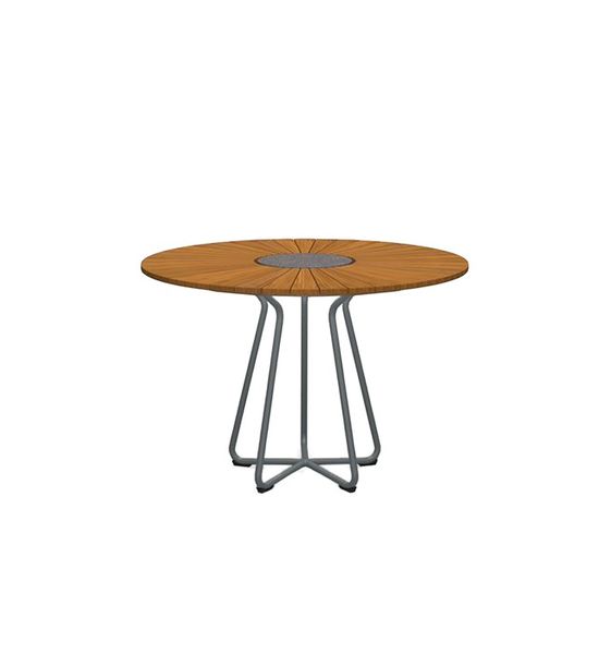 Circle Bamboo Table 110