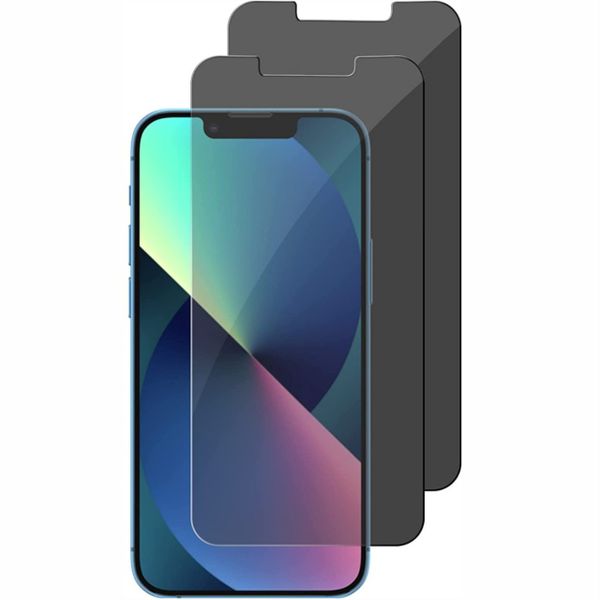 Privacy Tempered Glass Protector Compatible with iPhone 12 Pro Max - 2 PACK