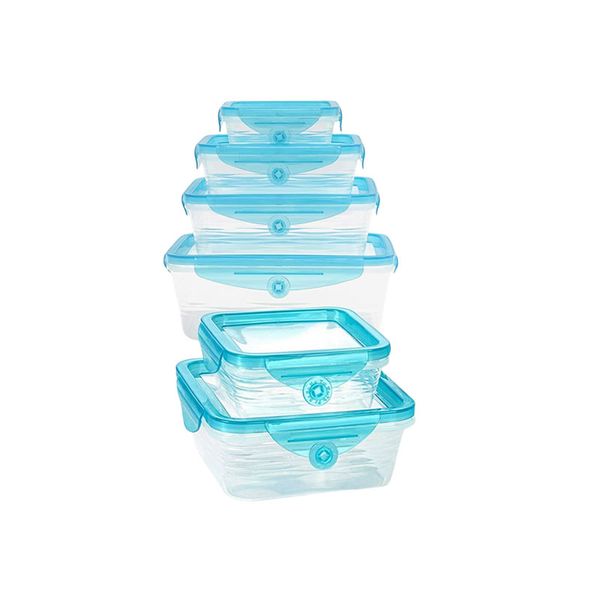 6 Piece Leak-Proof Food Storage Containers Set