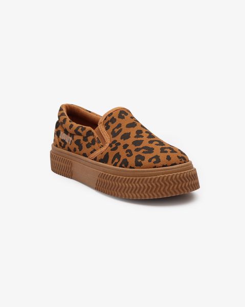 Soviet Kids Magnum PU Leopard Print Slip-On