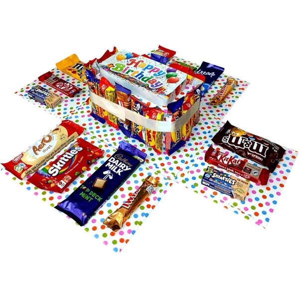 Birthday Blitz | 2-layer Chocolate Tower Explosion Box | Gift Hamper