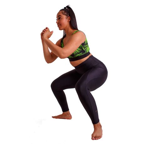 Llyla High Waist, Italian Black, Leggings / Yoga Pants (With A