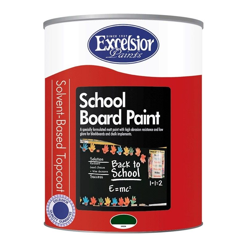 Excelsior 1L Blackboard Paint Black Shop Today. Get it Tomorrow!