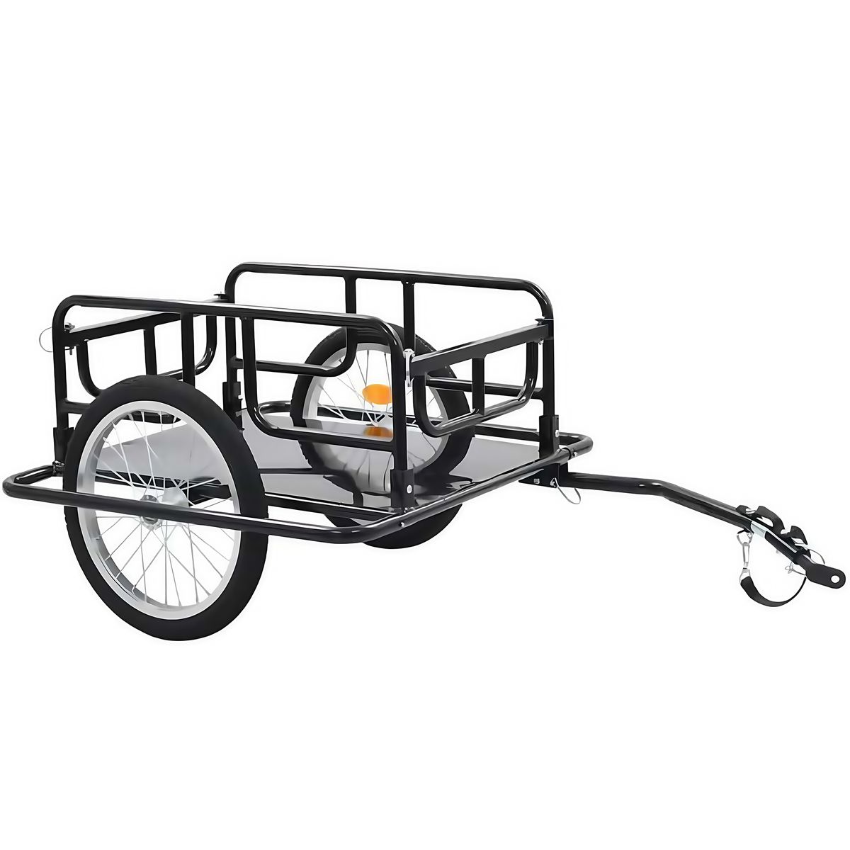 Two Wheeled Bike Cargo Trailer Foldable Bicycle Trailer Bike Frame