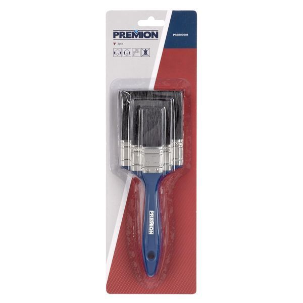 Premion - Paint Brush Set - 3 Pieces