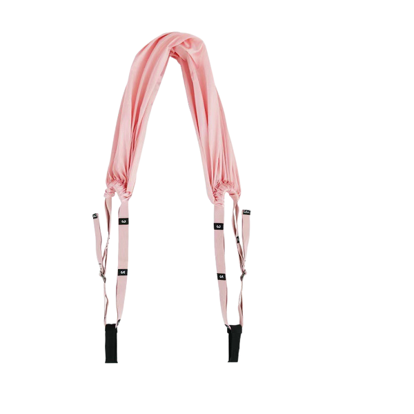 Adjustable Resistance Fitness Yoga Training Stretch Band - Pink