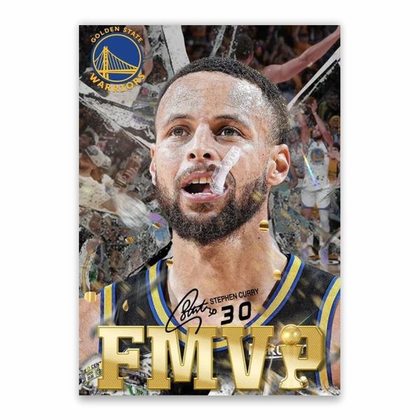 Stephen Curry Golden State Warriors Poster - A1