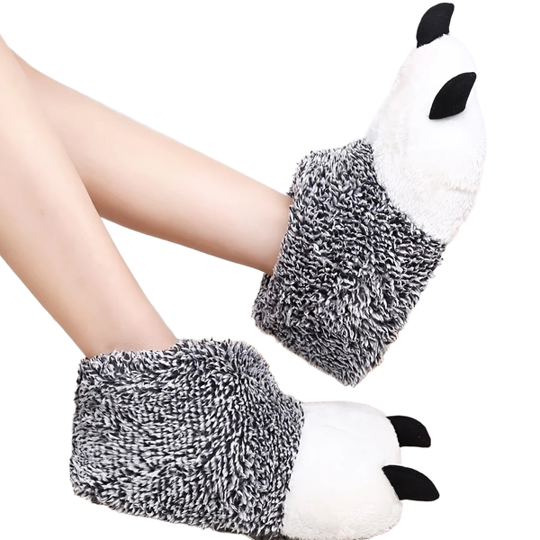 Soxy Lady-Monster Feet Claw Bear Slippers - One size Uk3-Uk8