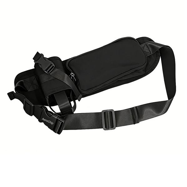 Sports Waist Bag With Large Capacity Can Also Hold A Water Bottle