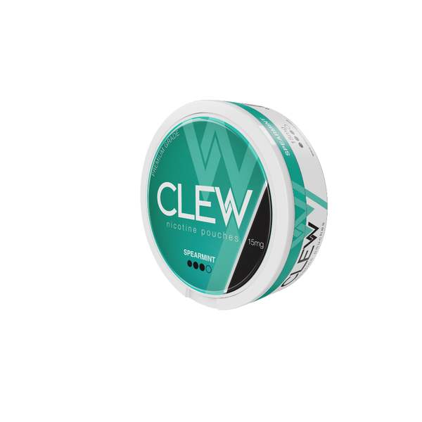 Clew Nicotine Pouch - Spearmint 15mg