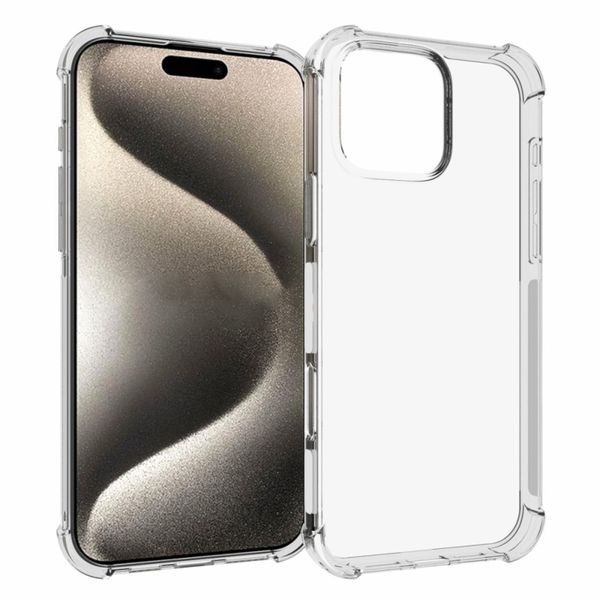 Transparent Shockproof Case Compatible With iPhone 15 Pro Max