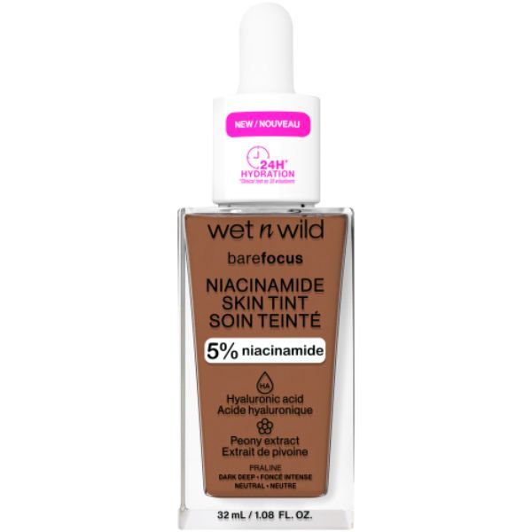 Wet n Wild Bare Focus Niacinamide Foundation Praline