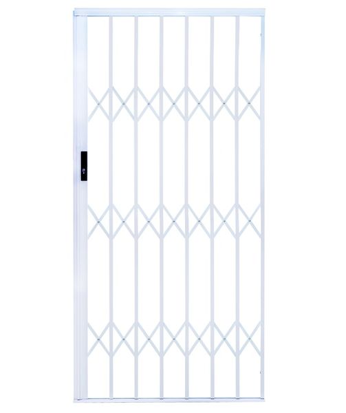 Origin Aluminium - 900mm White Retractable Gate