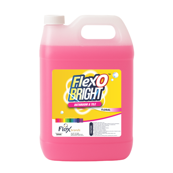 FlexoBright Bathroom &amp; Tile Cleaner - Floral 5L