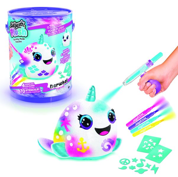 Style 4 Ever Large Airbrush Plush In Paint Can - Parent