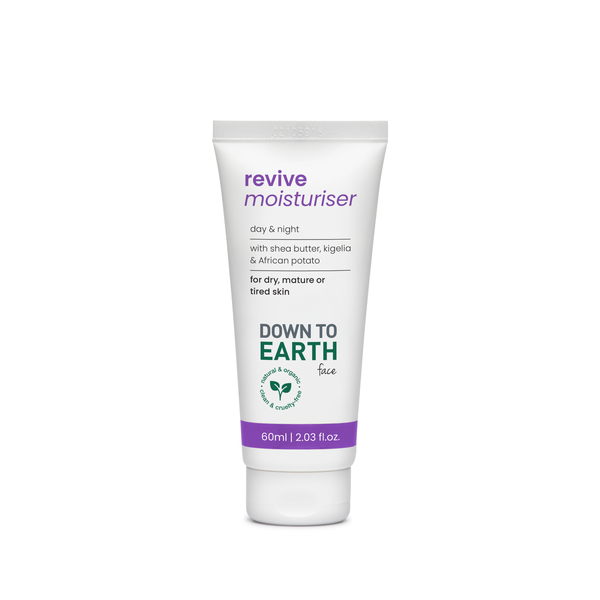 Down to Earth Revive Moisturiser 60ml | Ageing skin &amp; dry skin conditions
