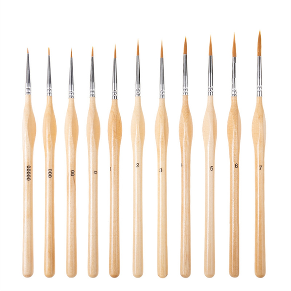 Ergonomic Grip Painting Detail Brush Artistic Painting Pen