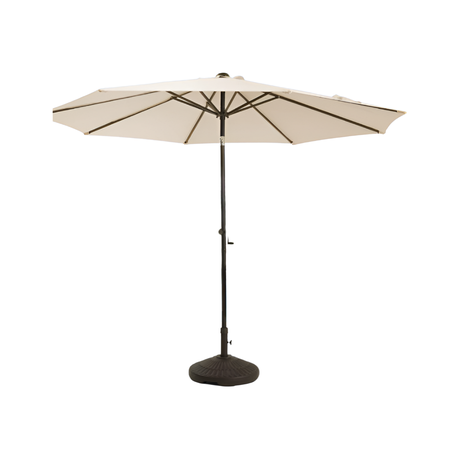 2.7m Outdoor Garden Fade-Resistant Patio Sun Shade Umbrella With base Image