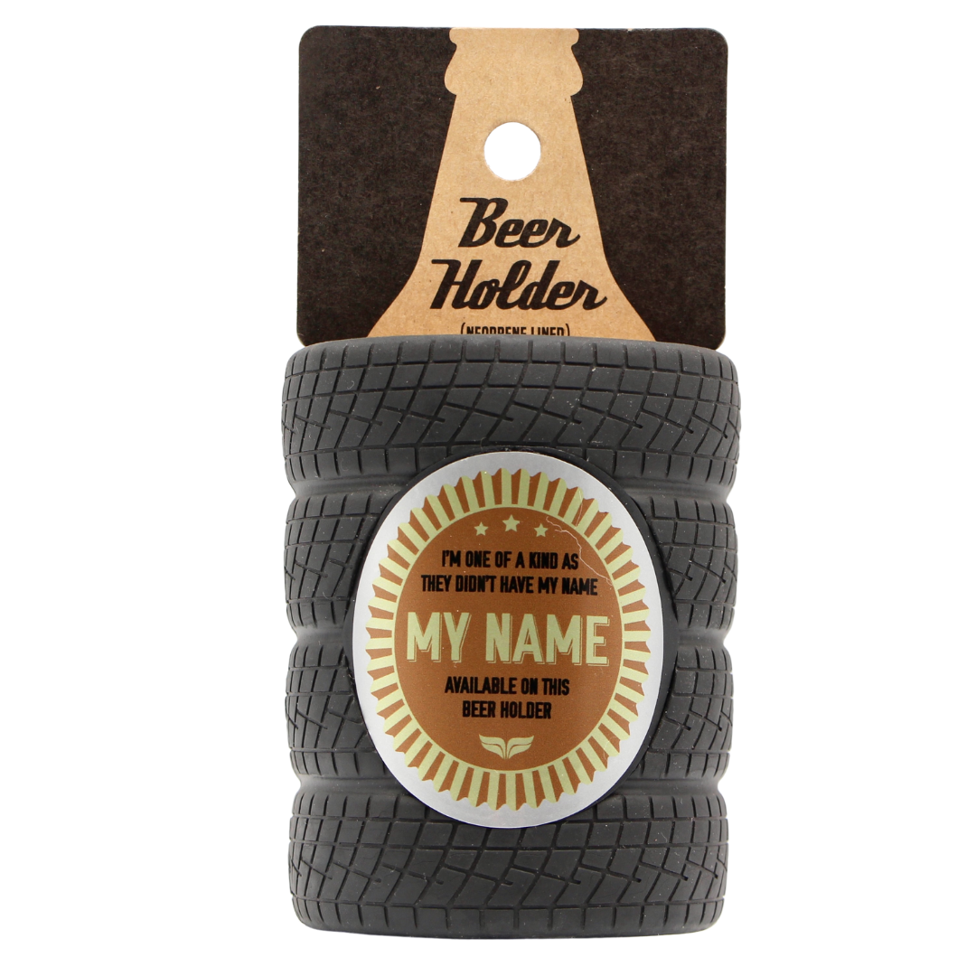 Tyre Beer Holder My Name Shop Today. Get it Tomorrow!