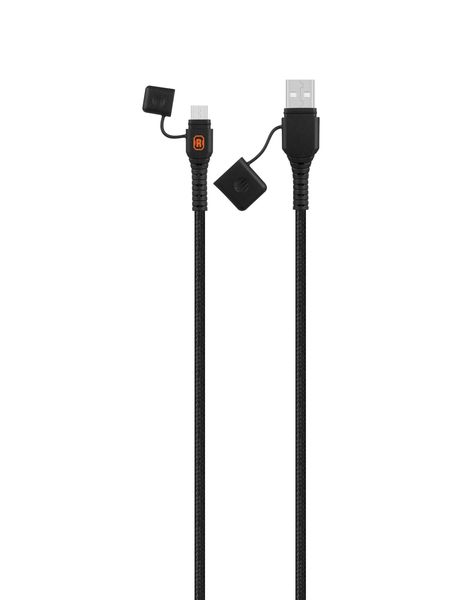 Rugged by Volkano 1.2m USB to Micro-USB Water and Dust-Proof Charging Cable