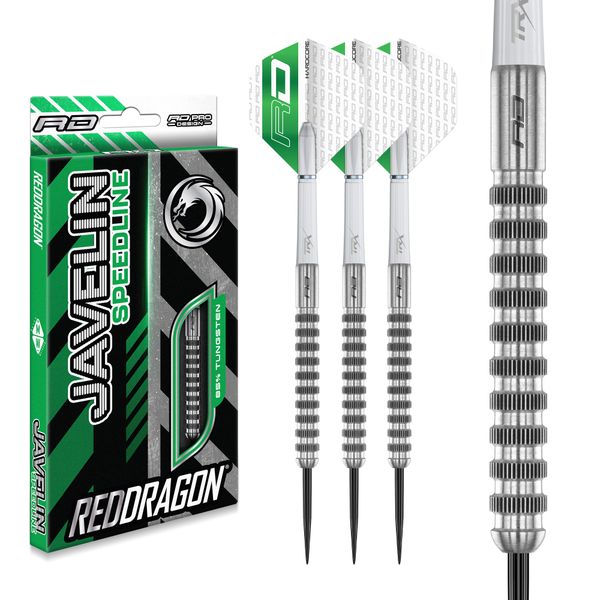 RED DRAGON Javelin Speedline 24g Premium Tungsten Steel Tip Darts Set