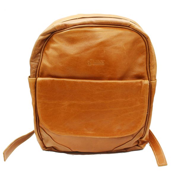 Minx Genuine Leather Carter Nappy Diaper Backpack