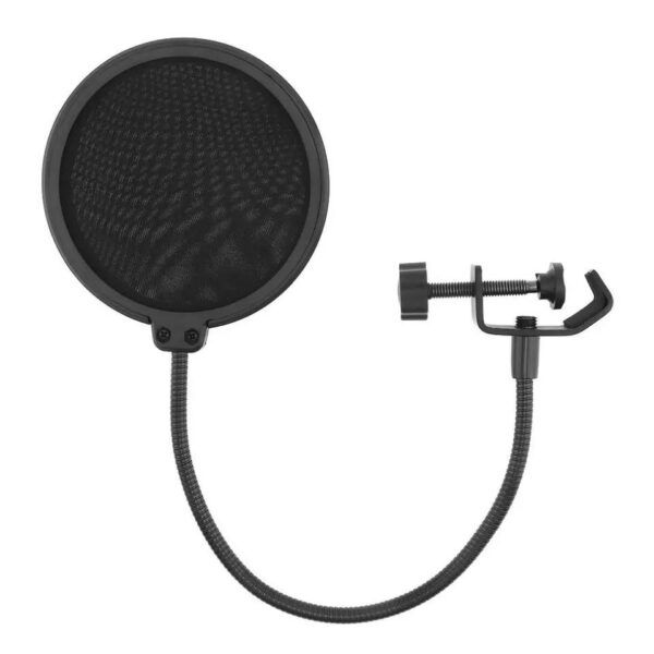 Studio Microphone Pop Filter Round Shape Mic Wind Mask Shield Screen