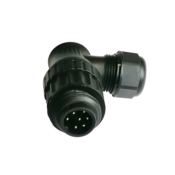 CA6WLS-II-ECN Circular Connector 7-Pole Male Angled 10A 250VAC IP67