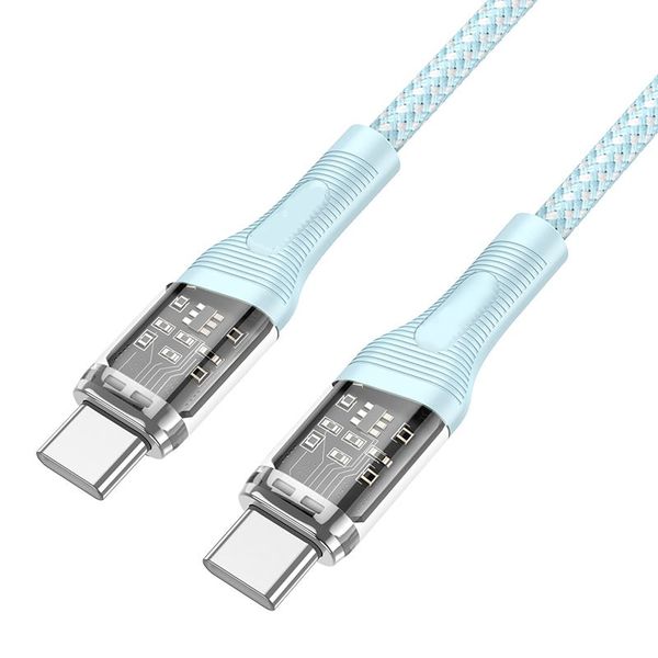 U111 Transparent Discovery Edition Cable Type-C to Type-C 60W