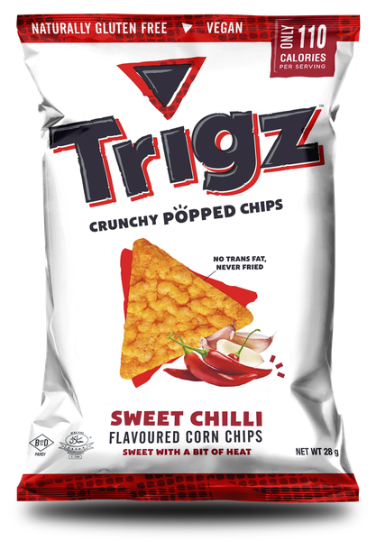 Trigz Sweet Chilli Crunchy Popped Chips (16 x 85g)