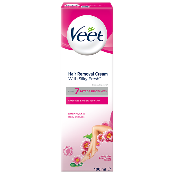 Veet 100ml, Hair Removal Lotion, Depilatory Cream, Normal Skin