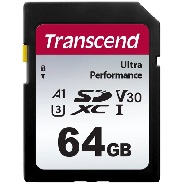 Transcend SDXC 340S SD Card - 64GB Memory Card