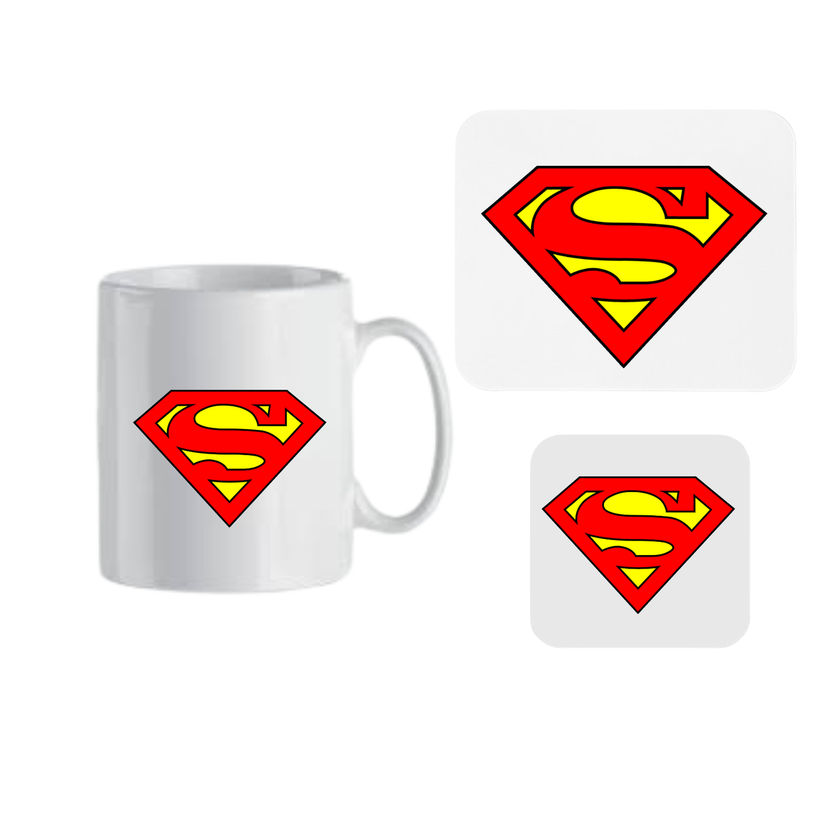 Mug - Coaster and Mouse Pad Combo - Superman | Shop Today. Get it ...