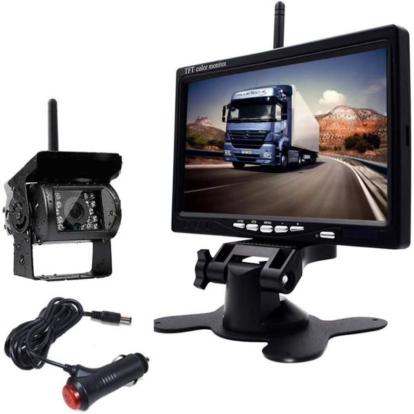 7"HD Waterproof Wireless Backup Camera System | Car/Truck