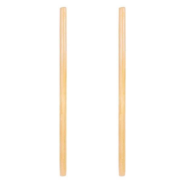 Garden Long &amp; Thick Natural Wood Handles with Smooth Surface 2 Piece - 1.2m