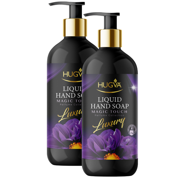 Hugva 500ml Luxury Hand Wash Liquid, MagicTouch, Special Formula Value Pack