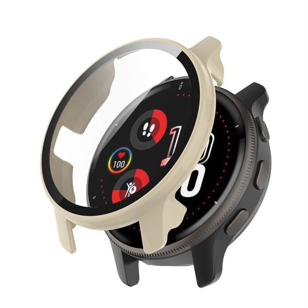 Full TPU Protective Case for Garmin Venu 2 Plus-Beige
