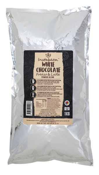 Instabean White Chocolate Freezo &amp; Latte 1kg Refill Pouch