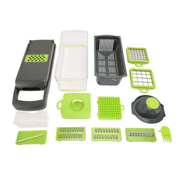 Vegetable Chopper with Slicing Cutter Shredder Vegetable Dicer for Cooking