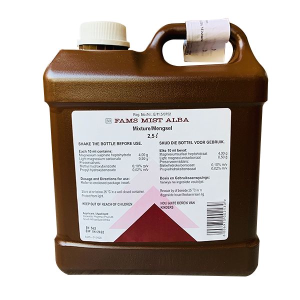 Fams Mist Alba 2,5Litre