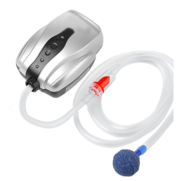 Silent Oxygen Pump for Aquarium Aeration