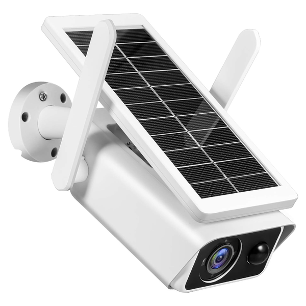 1080P Outdoor Solar Security Camera , PTZ Surveillance with App Control