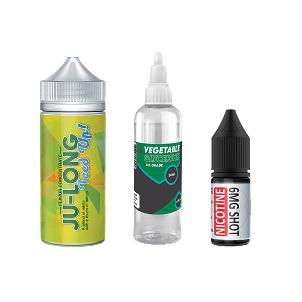 120ml Majestic Vapour Juice DIY Longfill Kit - Ju-Long Iced Up - 2mg