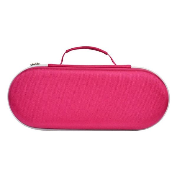 Hard Travel Storage Case For Dyson Hair Dryer - 6 Slot Pink
