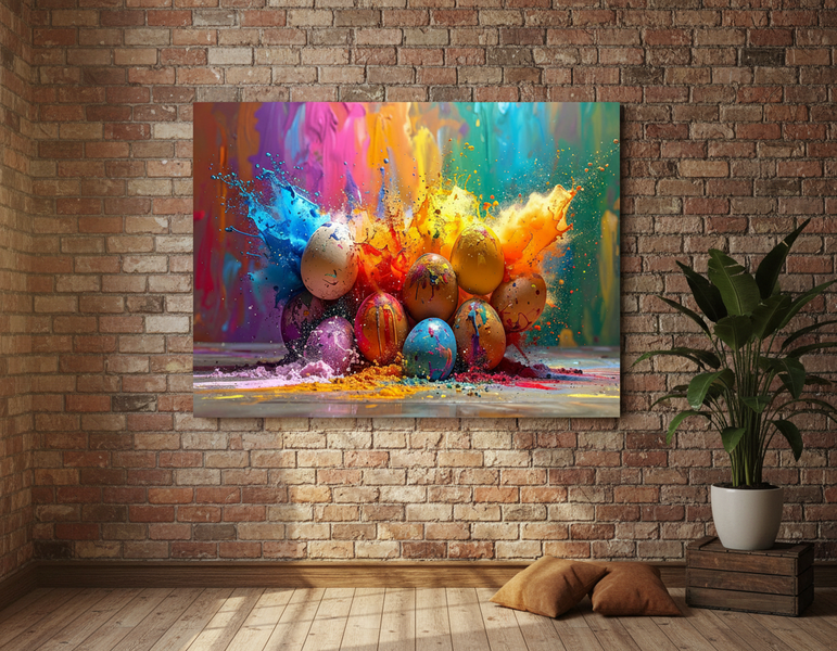 Modern Art Ready to Hang Art on Wall Contemporary Art - Professional dancer