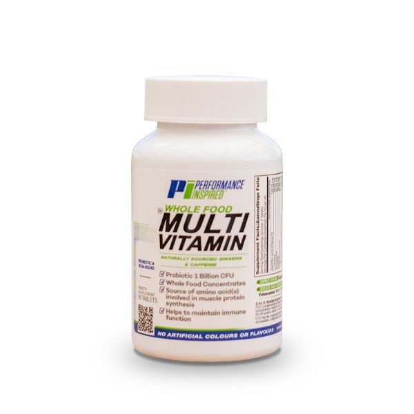 Performance Inspired Nutrition Whole Food Multivitamin - 90 Tablets ...