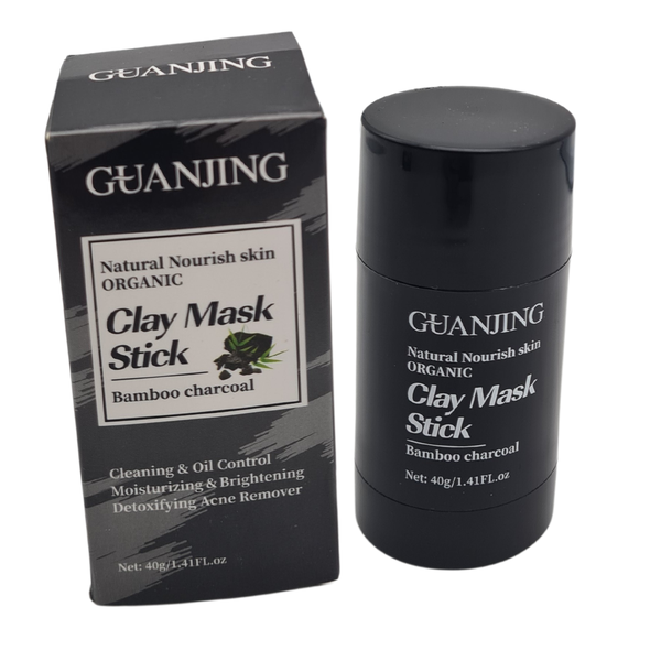 Organic Bamboo Charcoal Clay Mask Stick