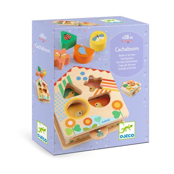 Djeco Shape Sorter - Cachaboom