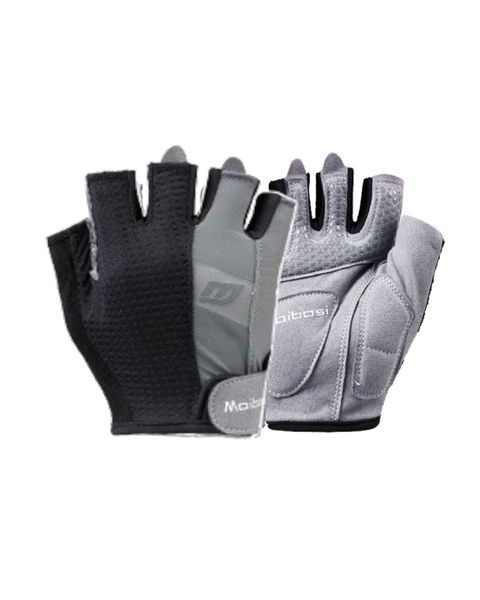 Olive Tree-Strength Training Gloves for Gym Fitness Cycling - Coal Black