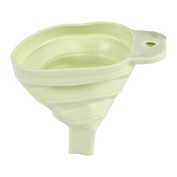 Novelty silicone folding funnel telescopic long Collapsible Style funnels f